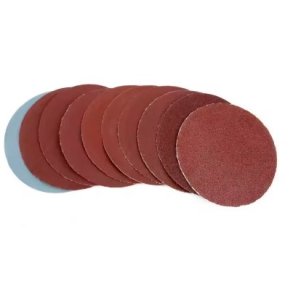 Slibepapir til Rondel sliber 25 mm. 5 X 10 slibeskiver.