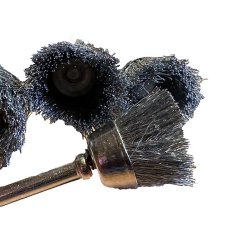 Stlbrste  12/16 mm. skaft 2,9 X 35 mm. 5 stk.