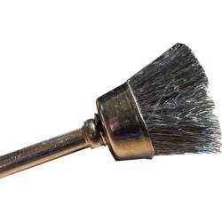 Stlbrste  12/16 mm. skaft 2,9 X 35 mm. 5 stk.