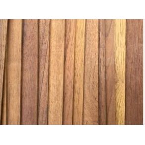 Teaktr lister lngde 595 mm. 6 stk./1 stk.