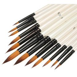 Penselst 12 stk.