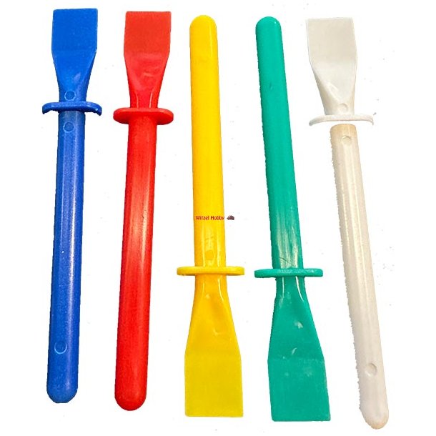 Lim spartler 5 stk. plastik til blande epoxy. 