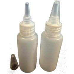 Limflasker 2 stk.  30Ml. med skruel�g.