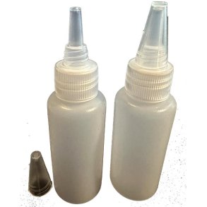 Limflasker 2 stk.  30Ml. med skruel�g.