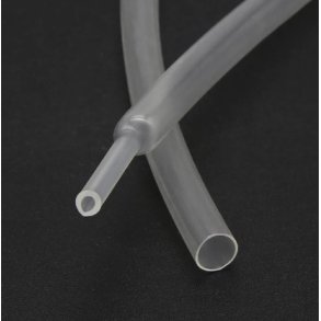 Krympe Flex. med lim. 1M. Klar 2,4 mm. krymper til indvendig 0,8/0,5 mm.