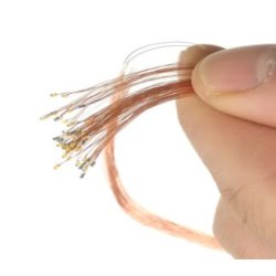 LED0402 VARM VID ledning . 0,08