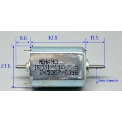 El motor  Mehano 23,5/18,3/ 31,0 mm