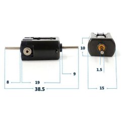  El motor 19 /10 /15 mm.