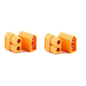 Batteristik �XT 60 batteristik 2 par ned guldkontakter til fly og biler mm.