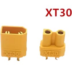 Batteristik �XT 60 batteristik 2 par ned guldkontakter til fly og biler mm.