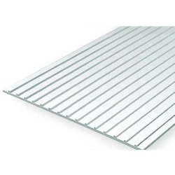 Evergreen, Metal siding15 X 30 Cm 1,0 mm.