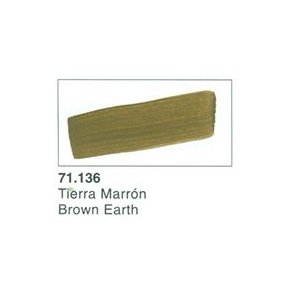 Vallejo Model Air nr. 71.136  UA Earth Brown. 17 ml.