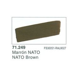  Vallejo Model Air nr. 71.249, Nato Brown 17 ml.