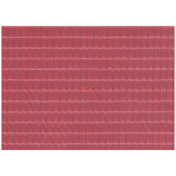 Tagsten i plade, 1:87 R�d 218 X 118 X 1,6 mm