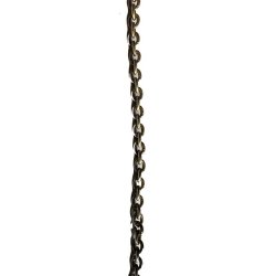 Jernk�de s�lv farve 2000 mm. ( 10 Led 23 mm tr�d 0,8 mm)