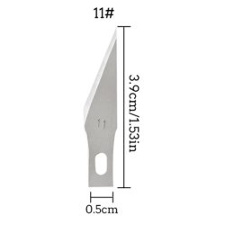 Knivblade Nr. 11. 10 stk.