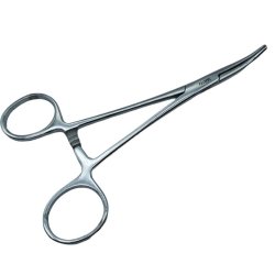 Tang af rustfrit stl ls. buet spids.