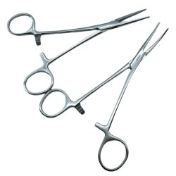 Tang af rustfrit stl ls. buet spids.