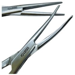 Tang af rustfrit stl ls. buet spids.