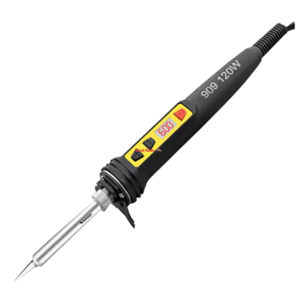 Loddekolbe med termostat 220 V. 120 W.