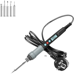 Loddekolbe med termostat 220 V. 60W.