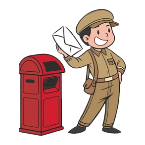 Forsendelse. med DAO 