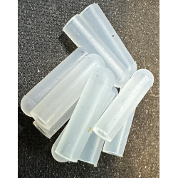 Silikone htte til kanylespidser 6 stk. 