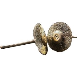 Stlbrste 25 mm. skaft 2,9 X 35 mm. 5 stk.