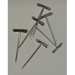 T Pins - Byggenle 0,7 X 25 mm. Ca. 100 stk.