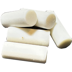 Viskel�der. Rundt � 4,5 mm. L�ngde 11,5 mm. 5 stk. Til stift blyant med tynde stifter.