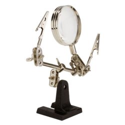 Hjlpende hnd med lup.