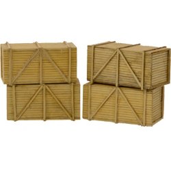 4 kasser til godsvogne