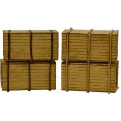 4 kasser til godsvogne