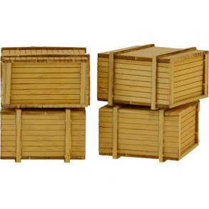 4 kasser til godsvogne