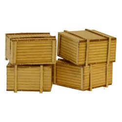 4 kasser til godsvogne