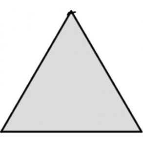 ABS trekant 60 grader