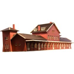 rhus stbanegrd / havnestation i 1:87