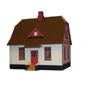 Camilla & Esbens hus - sort skifertag