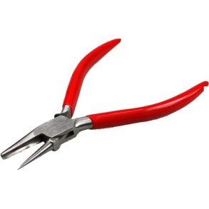 Kombinationstang,  konkav, rund, l�ngde 130 mm.