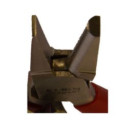 Kombinationstang, konvex,  flad,  lngde 130 mm.