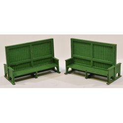 DSB bnke, 2 stk.  1:87