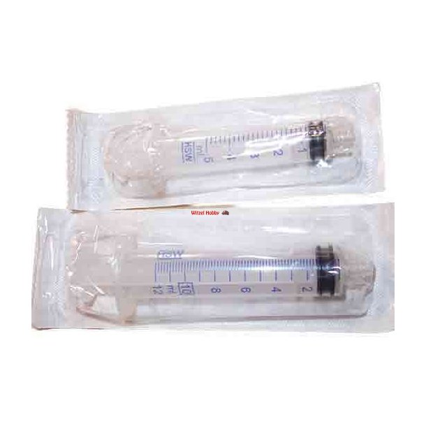  Engangssprjte med Lurelock 6 ml.