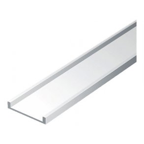 Evergreen U profil, lavt,  strips