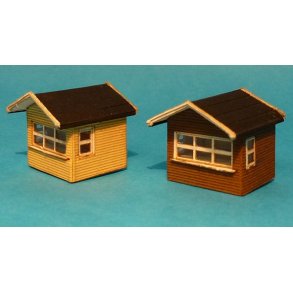 Ishuse, et gult og et brunt i 1:160