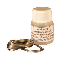 Loddevand til messing kobber sink og jern med Lodde tin.