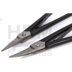 Metalsaks med lige kber