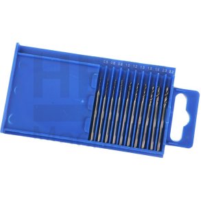 Metalbor 10 Stk. fra 0,5 mm. til 2,2 mm,