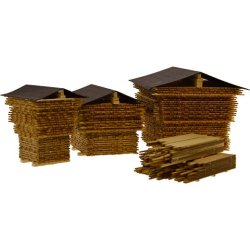 Plankestabler  3 stk