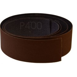 Smergel lrende  korn 400, lngde 995 mm. brede 25 mm.