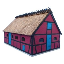 Stald til husmandshus